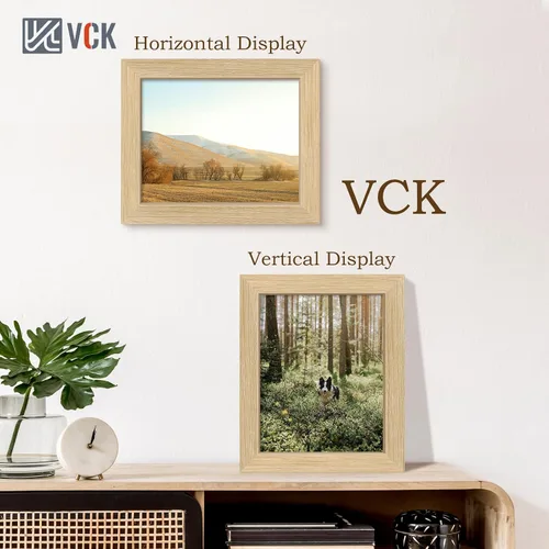 Miniatura 289 de VCK Marcos para póster de madera maciza de 22.375 x 34 pulgadas, marco de fotos A1 negro con montaje en pared, paquete de 3