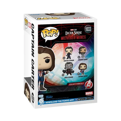 Miniatura 3 de Funko Pop! Marvel: Doctor Extraño Multiverso de la Locura - Capitán Carter