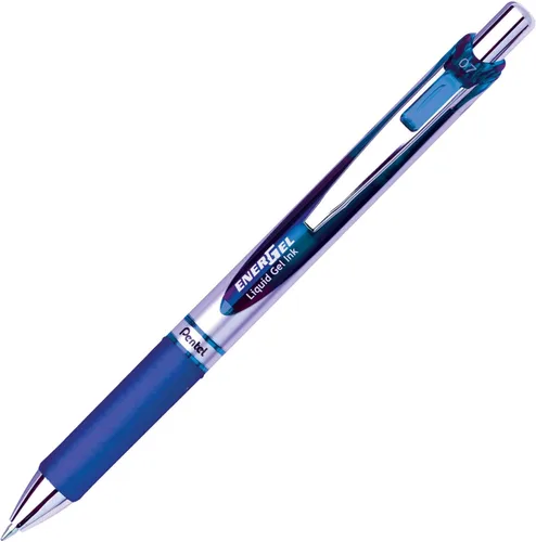 Miniatura 2 de Pentel EnerGel Deluxe RTX - Bolígrafos de tinta de gel (¹/₃₂ pulgadas), punta metálica, colores surtidos, 6 unidades (BL77BP6M)