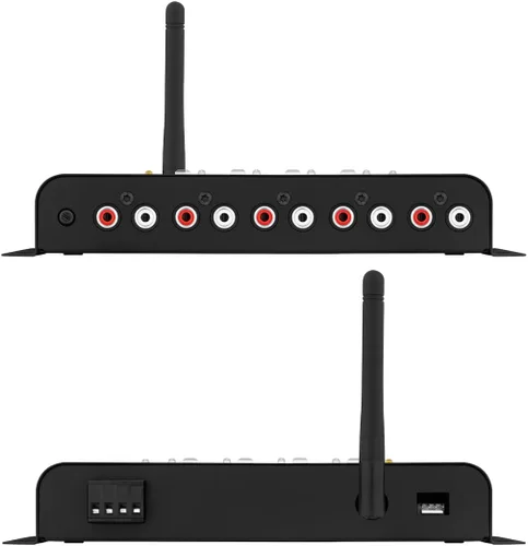 Miniatura 7 de Taramps Pro 2.4 BT Bluetooth DSP Crossover Full, procesador de señal digital, ecualizador de audio para automóvil con aplicación, ganancia de hasta