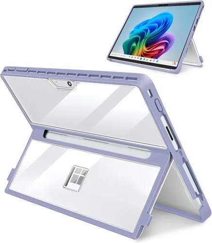 Miniatura 13 de Funda para Microsoft Surface Pro 11/10/9/8 de 13 pulgadas, con cubierta de stent y correa de mano, todo en uno a prueba de golpes, funda resistente