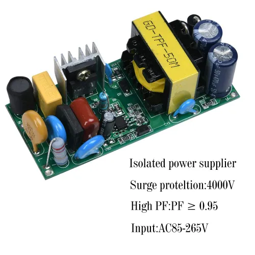 Miniatura 5 de Transformadores/conductor de corriente constante al aire libre de 50W, AC85-265V, DC24-36V 1500mA aislado, IP65 impermeable, adaptador de fuente