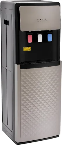 Miniatura 3 de Dispensador de enfriador de agua de carga inferior para botellas de 5 galones, 3 temperaturas con boquillas calientes, habitación y frío, protección