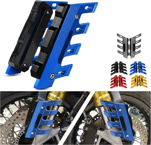 Miniatura 6 de Guardabarros delantero de motocicleta con protección lateral para Yamaha FZ07 FZ09 FZ1 FZ10 FZ150 FZ150I FZ16 FZ1 FAZER FZ25 Deslizadores de marco