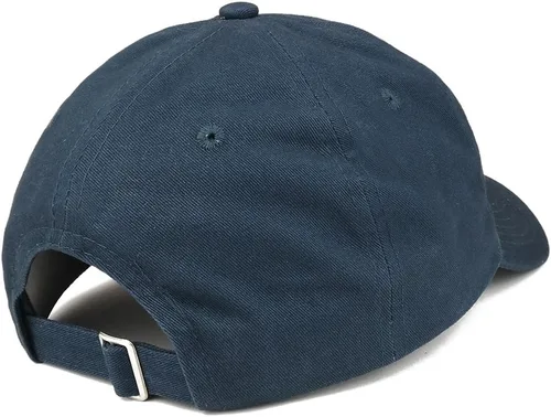 Miniatura 3 de Trendy Apparel Shop World's Best Poppy bordado suave corona 100% algodón cepillado gorra