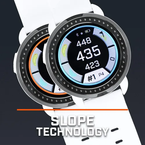 Miniatura 3 de Bushnell Golf iON Elite GPS Watch – Color Touchscreen, Slope‑Adjusted Yardages, 38,000+ Courses, Shot Tracker, USB‑C, Magnetic Charger Blanco