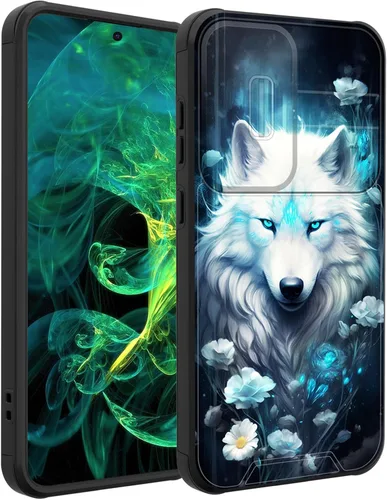 Miniatura 181 de Funda para Galaxy A16 5G con cubierta para cámara deslizante, resistente de doble capa, híbrida, a prueba de golpes, funda protectora resistente