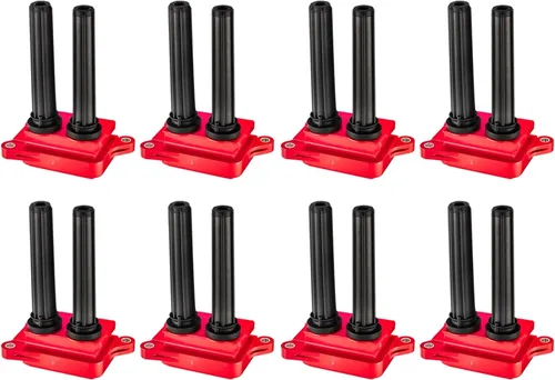 Miniatura 52 de BDFHYK Paquete de bobinas de encendido UF535 y bujías de iridio 95983 compatibles con Mercedes-Benz C230 C280 CLK350 E350 ML350 SLK280 Dodge