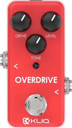 Miniatura 8 de KLIQ TinyTune Pro Pedal afinador de escenario para guitarra y bajo, mini pedal cromático con True Bypass, interruptor silencioso, afinación plana