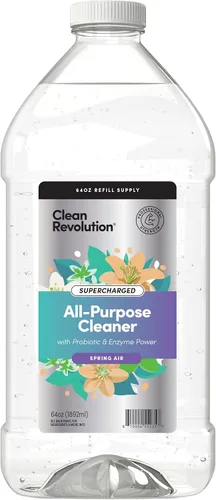 Miniatura 18 de Clean Revolution Suministro de repuesto para limpiador de superficies múltiples, no tóxico, ecológico y a base de plantas, listo para usar, lavanda