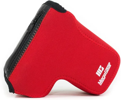 Miniatura 11 de MegaGear MG1500 Sony Alpha A6400, A6500 (0.709-5.315 in) Funda de neopreno ultra ligera para cámara - Gris