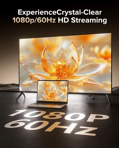 Miniatura 11 de llano Transmisor y Receptor HDMI Inalámbrico Tipo-C S850, 50M, Entrada de Decodificación Ultra 4K Salida 1080P@60Hz, Plug&Play 5G+2.4G y Audio