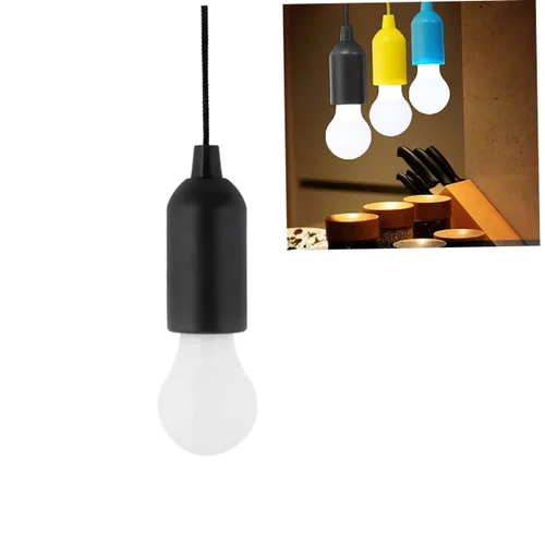 Miniatura 7 de VANZACK 4 unids bombillas LED tira cable luz LED tira de luz colgante bombilla LED tira de alambre cordón bombilla negro LED colgante luces