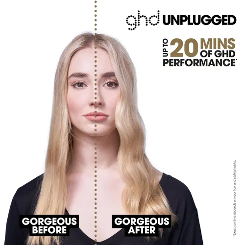Miniatura 3 de ghd Estilizador desenchufado: plancha plana inalámbrica de 1 pulgada Negro