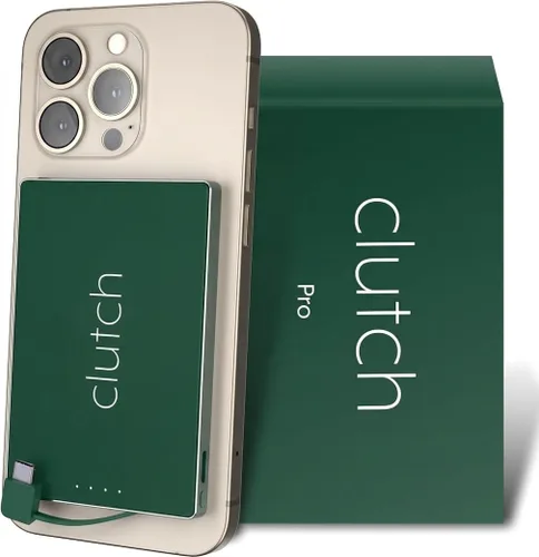 Miniatura 12 de Clutch - Cargador portátil Pro USB-C - Compatible con iPhone 15, 16, 17 y dispositivos Android - Batería magnética de banco de energía - Aprobado