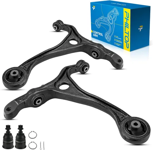 Miniatura 127 de PHILTOP Kit de suspensión delantera de 10 piezas, brazos de control inferiores con juntas de bola, eslabones de extremo de barra estabilizadora