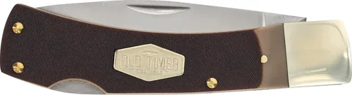 Miniatura 2 de Old Timer 5OT Bruin Folding Pocket Knife with Saw Cut Handle