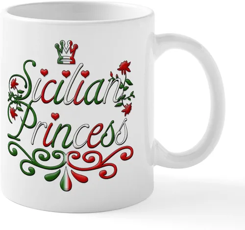 Miniatura 29 de CafePress Sicilia Mug - Taza de café de cerámica (11.0 fl oz)