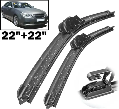Miniatura 3 de Limpiaparabrisas delantero para Chevrolet Epica 2006-2011 Limpiaparabrisas Limpio Ventana de Coche Cepillos de Lluvia 22 "+22" (Federación de Rusia)