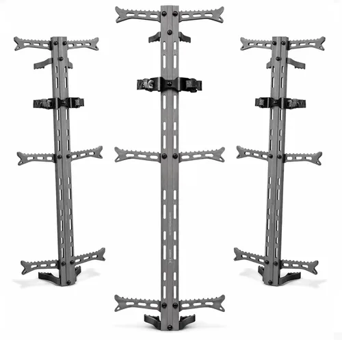 Hawk Bastón de Escalada con Tracción, Equipo de Caza para Escalada de Árboles de 20 Pies con Agarre de Doble Tracción, Accesorios de Caza para