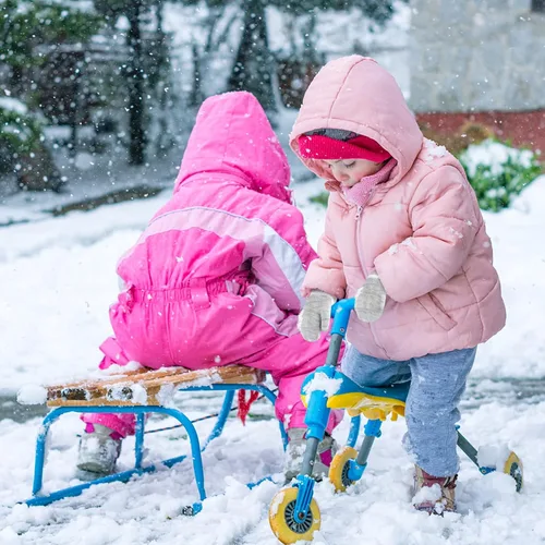 Miniatura 39 de ONESING 5 pares de guantes de invierno negros para bebés y niñas - Guantes cálidos para recién nacidos