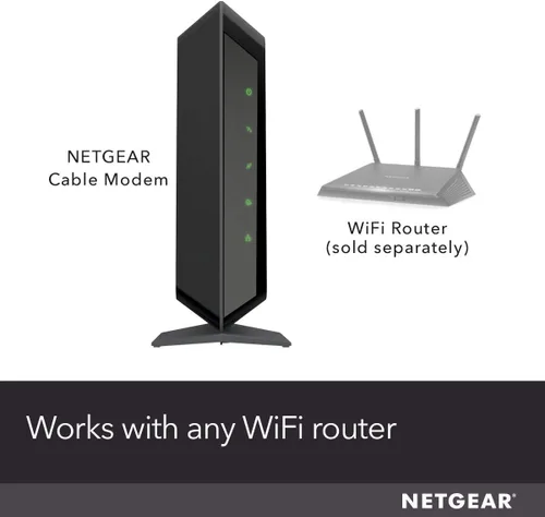 Miniatura 2 de NETGEAR - Módem de cable compatible con todos los proveedores de cables, incluyendo Xfinity by Comcast