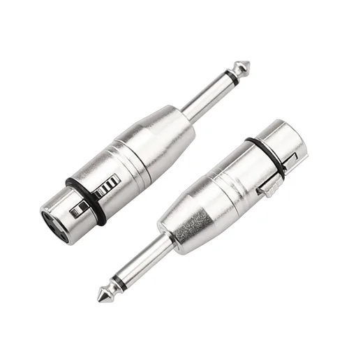 Miniatura 8 de XLR - Conector cambiador de género XLR hembra a 3 pines, paquete de 2 compatibles con micrófono, estéreo, mezclador XLRF a XLRF