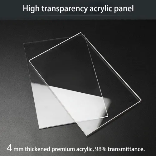 Miniatura 7 de Choowin Vitrina acrílica de 3 estantes con llave de bloqueo, vitrina de exhibición de bloqueo transparente con estantes fijos, almacenamiento seguro