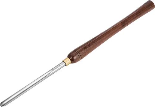 Gubia de Cuenco HSS de 1/2 pulgadas para Torno, Herramientas de Torneado de Madera con Caja de Plástico Redonda y Bolsa Colgante