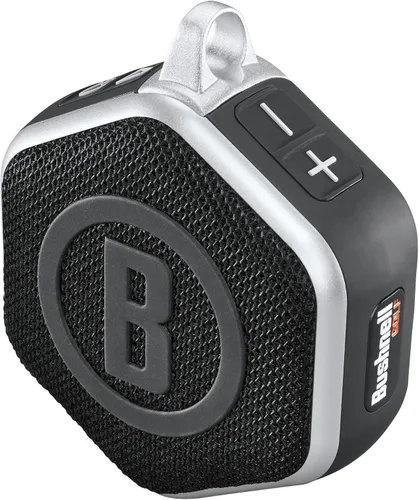 Miniatura 2 de Bushnell Golf Wingman Mini altavoz GPS – Altavoz de golf Bluetooth ultra portátil con distancias audibles, soporte magnético para carro