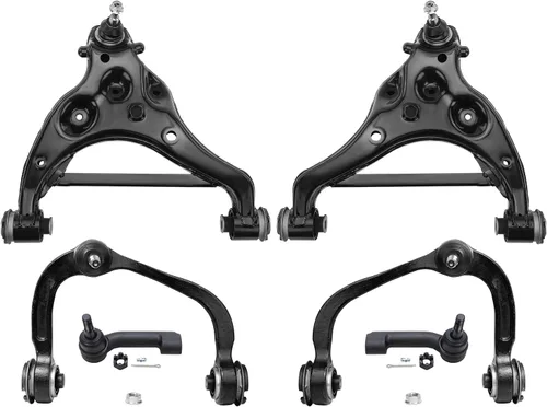 Miniatura 290 de Detroit Axle - Kit de extremo delantero para Chrysler 300 Dodge Charge Challenger 2011-2023, 2 brazos de control inferiores traseros 2 rótulas