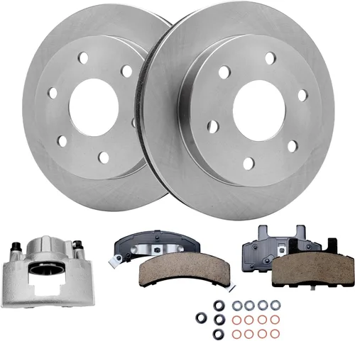 Miniatura 9 de Detroit Axle - Rotores de freno para Ford Mustang 2015 2016 2017 2018 2019 2020 2021 2022 2023 Rotores de freno de disco 2016 2017 2018 2019