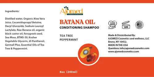 Miniatura 4 de Batana Oil & Sea Moss Hair Shampoo and Conditioner Set- Champú orgánico hecho a mano con aceite de ricino, aloe vera, alholva, romero, árbol