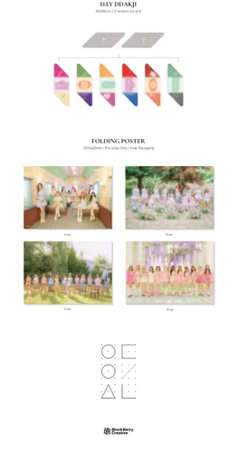 Miniatura 5 de Monthly Girl LOONA Flip That Summer Special Mini Album A Version CD+1p Folding Poster On Pack+100p PhotoBook+1p AR PhotoCard+3p PhotoCard+2ea
