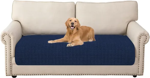 Miniatura 40 de Muamar Funda para Cama de Perro Protector de Sofá, Fundas de Sofá Antideslizantes Impermeables para Sala de Estar Fundas de Sofá, Tapete de Sofá