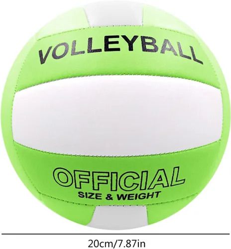 Miniatura 3 de hejhncii Balones de voleibol impermeables para interiores y exteriores, tamaño oficial 5, juego de entrenamiento deportivo, juego de pelota