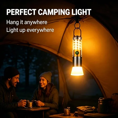 Miniatura 6 de Linternas de Alta Potencia, 100000 Lúmenes Recargables LED, 6 Modos, Linternas Impermeables y Potentes, Adecuadas para Acampada Familiar