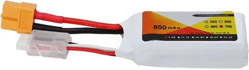 70C LiPo Batería 2s lipo Alta Tasa de Descarga Profesional Portátil Enchufe 850mah 2S Reemplazo RC Coche LiPo Batería 2S 650mah para RC Toy Store