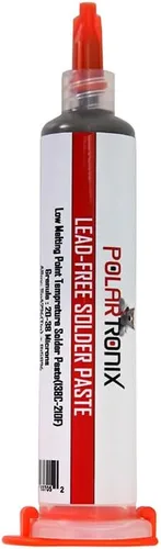 Miniatura 6 de Pasta de soldadura baja en fusión 138 grados Punto de fusión - Sn42/ Bi58 (1.34 oz) - Pasta de soldadura sin plomo