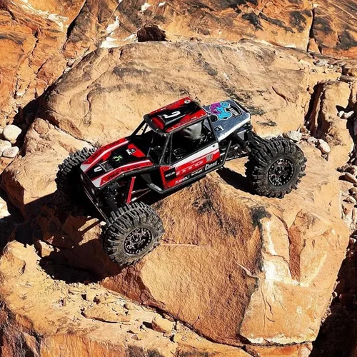 Miniatura 6 de HOBBYSOUL 2 neumáticos RC 2.2 Mud Slingers suaves y pegajosos de 4.882 in / 4.88 pulgadas para 1/10 Axial SCX10 Wraith Yeti/Traxxas TRX4 AMG 6x6