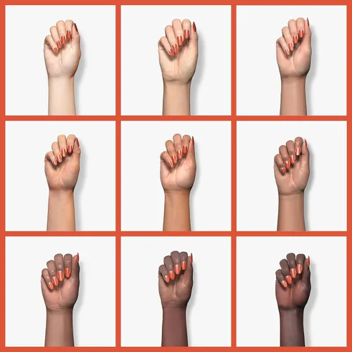 Miniatura 4 de wet n wild Wild Shine Esmalte de Uñas, Orange-Red Nuclear War, Color de Uñas Guerra nuclear