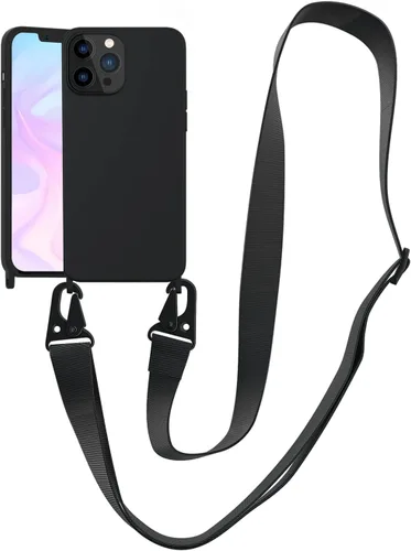 Miniatura 63 de Funda compatible con iPhone 13 con correa, funda cruzada para iPhone con cordón, ajustable, a prueba de golpes, protección contra caídas, funda