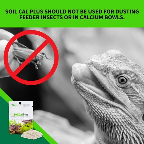 Miniatura 5 de The Bio Dude Soil Cal Plus - Aditivo de calcio de sustrato bioactivo. Ideal para isópodos, milpiés y plantas