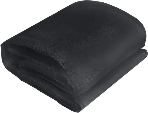Miniatura 7 de Cubierta de malla para jardín, poliéster negro de 10 x 30 pies, red multiusos para uso en exteriores e interiores, protege de insectos, pájaros