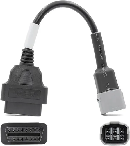 Miniatura 5 de for OBD2 Connector Motorcycle Motobike for for Moto for for Ducati OBD 2 Extension Cable(for Del phi 6pin)