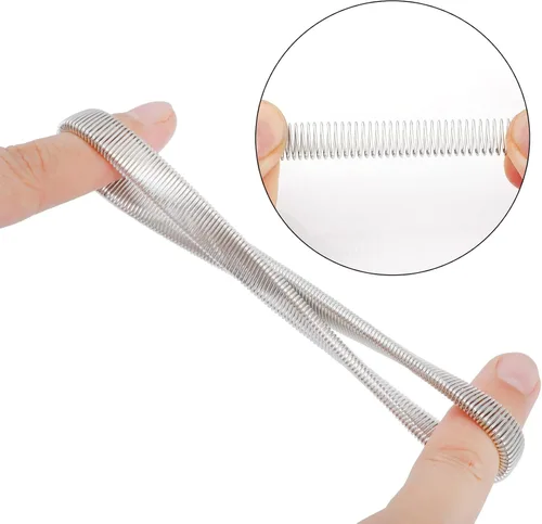 Miniatura 4 de SUMERSHA 6 piezas de soportes de manga para camisa, brazaletes de metal elásticos antideslizantes de manga larga para hombres y mujeres