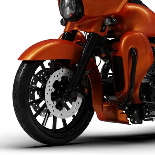 Miniatura 9 de HR3 Guardabarros delantero de whisky ámbar a juego compatible con Street Glide FLHX 2014 y Road Glide FLTRX 2016 (reemplazo para OEM)