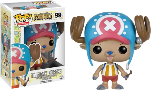 Miniatura 2 de POP Figura de vinilo Funko de una pieza de Chopper (Tony Tony) (empaquetada con funda protectora de caja compatible), multicolor, 3.75 pulgadas