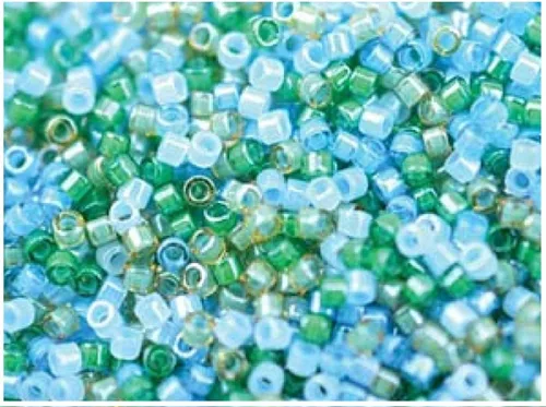 Miniatura 5 de 0.71 oz Delica Seed Beads 8/0, Miyuki Japanese Beads, Mix 1 Cuentas Delica 8/0