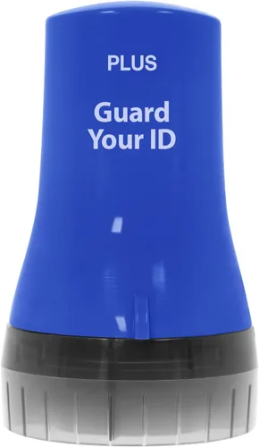 Miniatura 9 de Rodillo avanzado para prevención de robo de identidad y protección de privacidad personal de Guard Your ID, azul, estándar